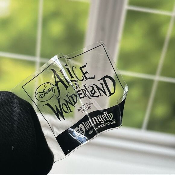 Mad Hatter Denim Graphic Tote Bag - Picture 7 of 7